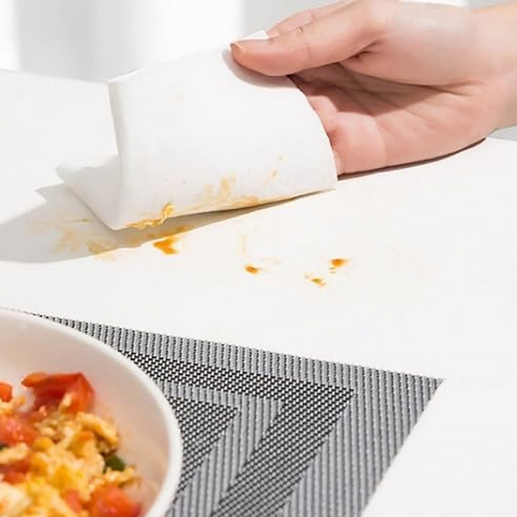 8220 Kitchen Cleaning Wipes Strong Decontamination Kitchen Wipes Disposable Kitchen Wet Wipes Household Cloth Towel For Removing Grease Stains And Cleaning Glass (Pack Of 80 Pcs)