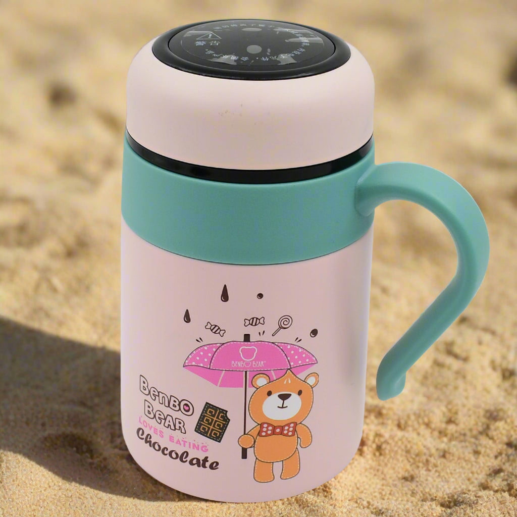Smart Vacuum Insulated Water Bottle With Led Temperature Display Gift Color Box (600 Ml Approx)
