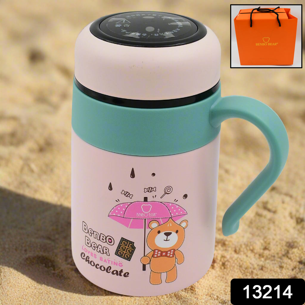 Smart Vacuum Insulated Water Bottle With Led Temperature Display Gift Color Box (600 Ml Approx)
