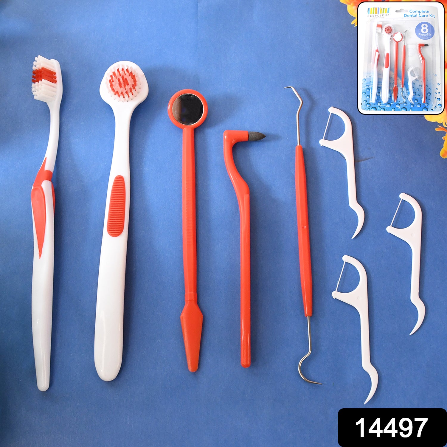Ergonomically Designed Anti-slip Handles  Durable Plastic And Stainless Steel Tools  Helps Remove Plaque Tartar And Food Particles  Ideal For Use Between Dentist Visits  Travel-friendly And Hygienically Packaged
