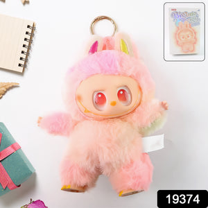 La-Bubu Doll Cartoon Key Chain 1 Pc - Original Pink Version 2025