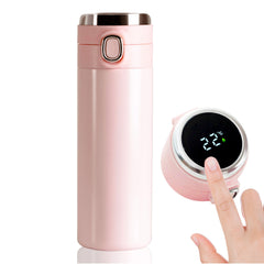 Smart Vacuum Insulated Water Bottle With Led Temperature Display Cold  Hot  Leak Proof  Office Bottle  Gym  Home  Kitchen  Hiking  Trekking  Travel Bottle (Mix Color  Design)