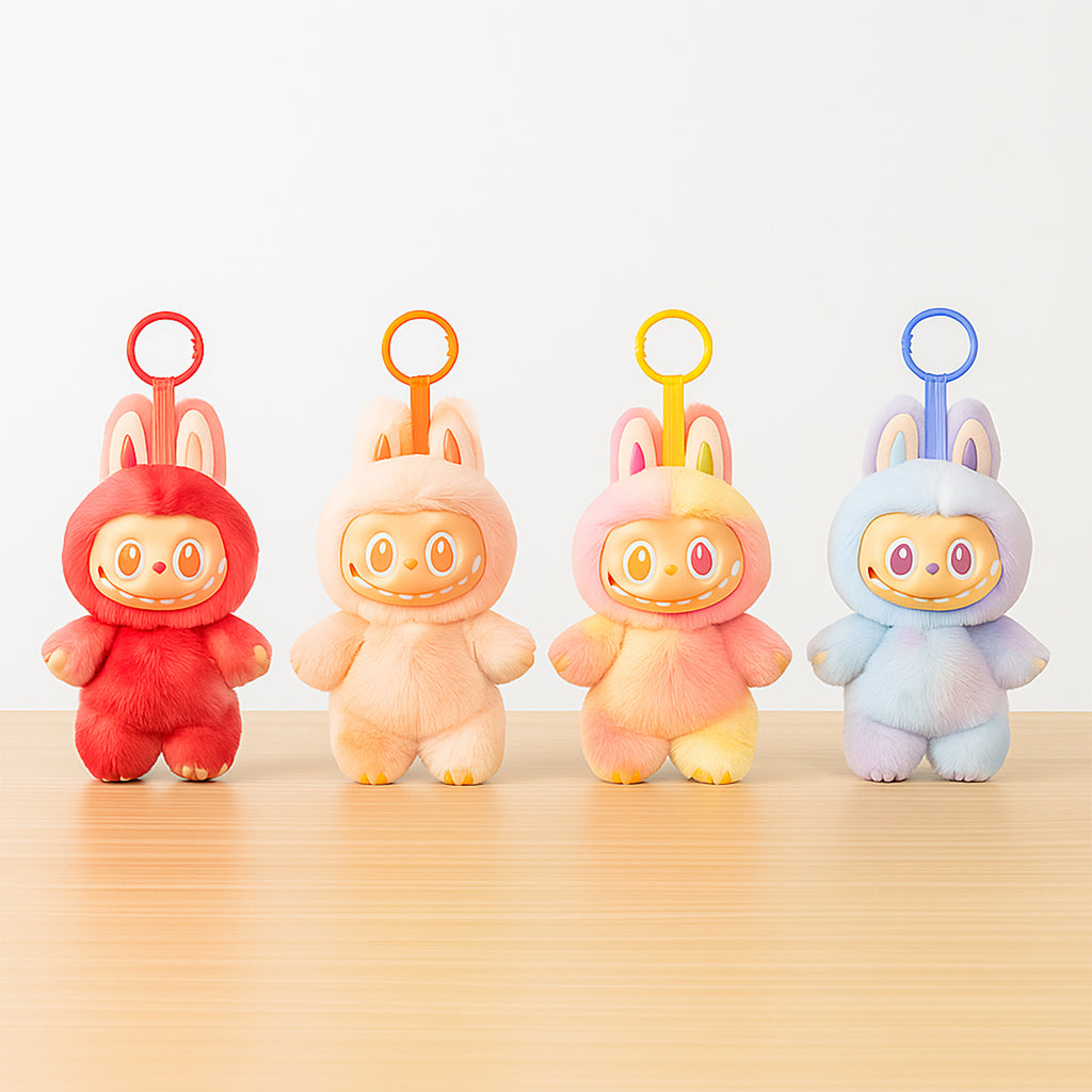 La-Bubu Doll Cartoon Key Chain 1 Pc (Mix Design) - Original Version 2025