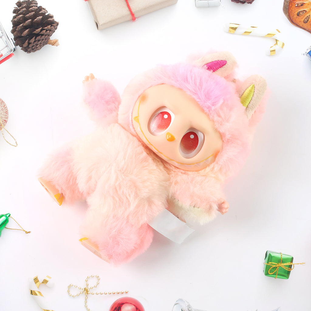 La-Bubu Doll Cartoon Key Chain 1 Pc - Original Pink Version 2025
