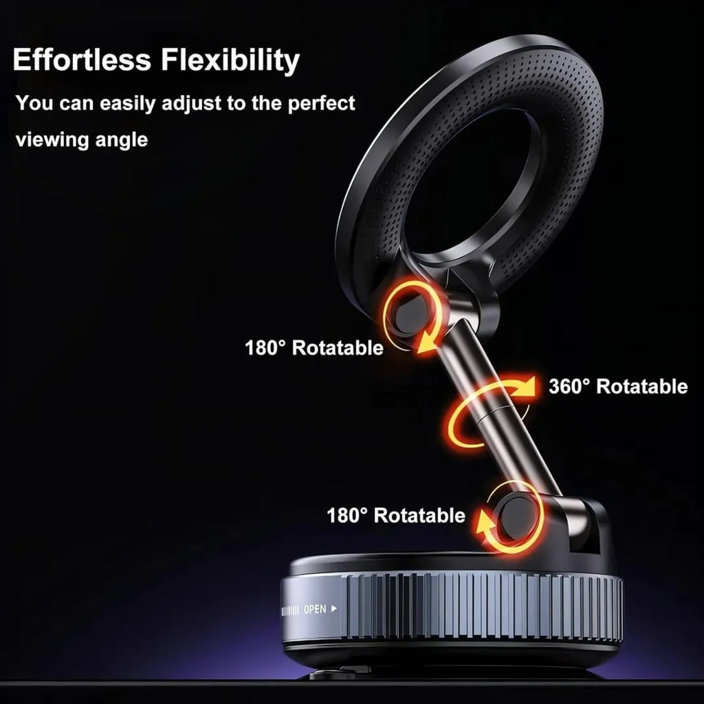 Vacuum Suction Magnetic Phone Holder
