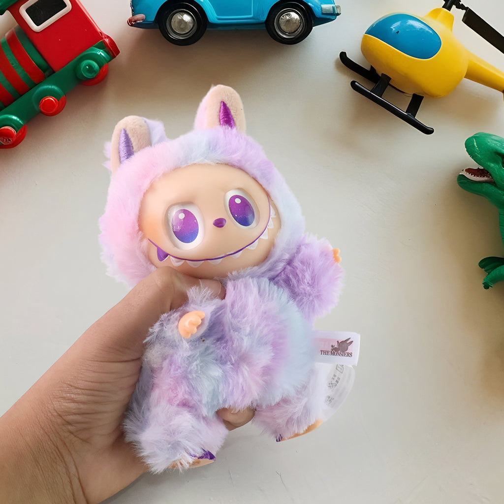 La-Bubu Doll Cartoon Key Chain 1 Pc - Original Purple Version 2025