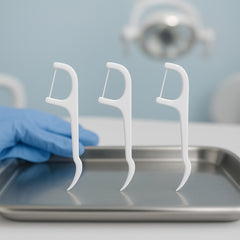Ergonomically Designed Anti-slip Handles  Durable Plastic And Stainless Steel Tools  Helps Remove Plaque Tartar And Food Particles  Ideal For Use Between Dentist Visits  Travel-friendly And Hygienically Packaged