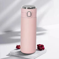 Smart Vacuum Insulated Water Bottle With Led Temperature Display Cold  Hot  Leak Proof  Office Bottle  Gym  Home  Kitchen  Hiking  Trekking  Travel Bottle (Mix Color  Design)