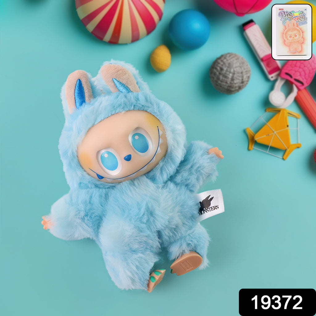 La-Bubu Doll Cartoon Key Chain 1 Pc - Original Sky-Blue Version 2025